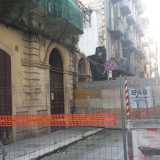 La zona messa in sicurezza 